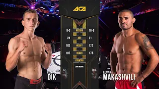 Роман Дик vs. Леван Макашвили | Roman Dik vs. Levan Makashvili | ACA 109 - Lodz