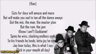 Run-D.M.C. - Beats To The Rhyme (Lyrics)