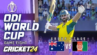 AUSTRALIA v AFGHANISTAN - ODI WORLD CUP - Cricket 24 Gameplay