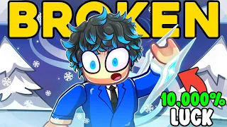 Subzero Is BROKEN +10,000% Luck in Roblox Sol's RNG | Noob To Pro - Episode 8