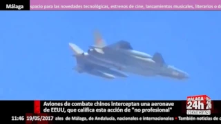 Aviones de combate chinos interceptan una aeronave de EEUU, que lo califica de "no profesional"