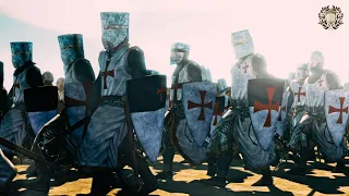 Richard vs Saladin: The Battle That Shaped the Crusades | Arsuf 1191 AD | Cinematic Battle