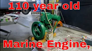 Antique Marine Engine, You Wont Believe What Was Wrong