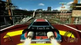 FlatOut: Ultimate Carnage Xbox 360 Gameplay - Hut, hut,