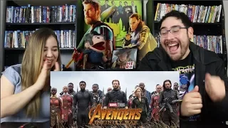 Avengers INFINITY WAR - Official Trailer 2 Reaction / Review