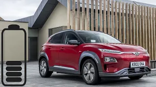 Hyundai Kona Electric 39.2 kWh range: real-life test. 6.83 mpkWh, 91 Wh/km :: [1001cars]