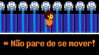 Undertale, mas minha alma é sempre laranja