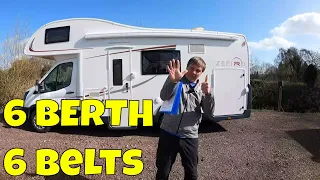 6 Berth Motorhome REVIEW - RollerTeam Zefiro 690 G