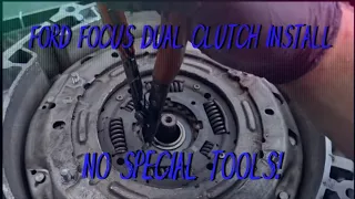 Ford Focus Fiesta Clutch & Fork Change NO SPECIAL TOOLS