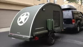 $2000 Army Style Teardrop Trailer