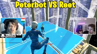 Peterbot VS Reet 1v1 TOXIC Fights on 0 Ping!