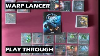Warp Lancer Board Game Play Through