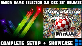 Amiga Game Selector 2.5 - The Easiest Way to Play Amiga Games in 2024! [Pi Version in Comments]