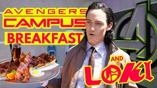 Avengers Campus Breakfast & Hidden Easter Eggs