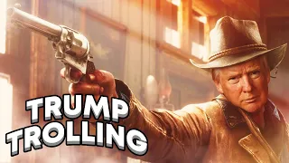 Trump plays Red Dead RP (Voice Trolling!)