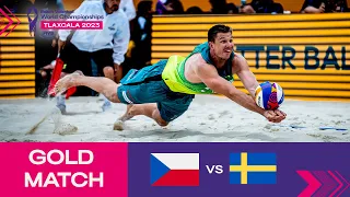 Perusic/Schweiner vs. Åhman/Hellvig - Gold Match Highlights | Tlaxcala 2023 #mexbeachvolley