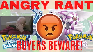 The PROBLEM with Pokemon BDSP!: Angry Rant