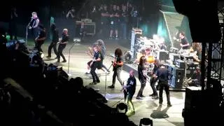 Metallica Anthrax Megadeth Slayer  - Overkill (Motorhead cover) Yankee Stadium Sept 14th 2011