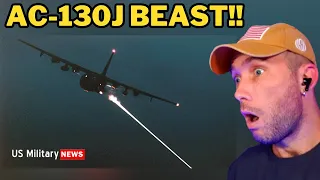 South African Reacts to America's New AC-130J Ghostrider Gunship is a Beast