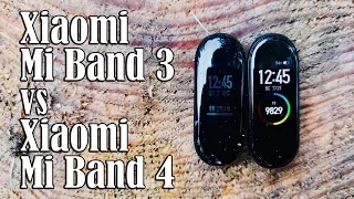 Xiaomi Mi Band 3 vs Xiaomi Mi Band 4 II Пленных не брать !!!