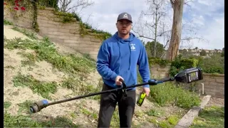 Kobalt 40v Edger Wire Trimmer Replacement Video | Weed Wacker Wire