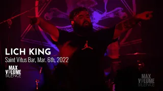 LICH KING live at Saint Vitus Bar, MAR. 6th. 2022 (FULL SET)