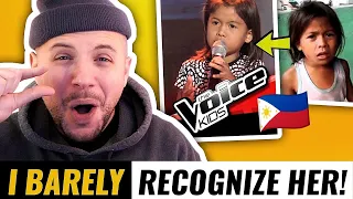 LYCA GAIRANOD's blind audition of HALIK on THE VOICE + Her singing prior to THE VOICE | REACTION