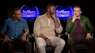 Avengers: Infinity War Interview - Sebastian Stan, Anthony Mackie, and Winston Duke