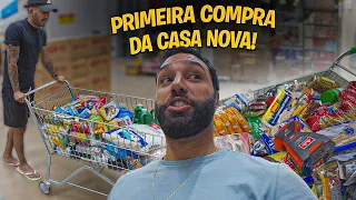 FIZEMOS A PRIMEIRA COMPRA DA CASA NOVA E EM TEMPO RECORDE!