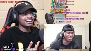 KSI Get's Suprised By ImDontais Chat LMAO