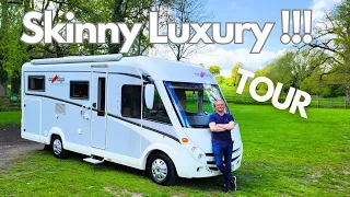 Skinny & Luxury Motorhome Tour : Carthago c compactline 143 LE The One Motorhome Tour and Demo