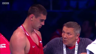 2017 European Championships 91kg Final Evgeny Tishchenko vs Cheavan Clarke HD
