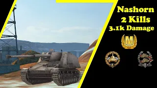 World of Tanks Blitz Nashorn - 2 Kills 3,1K Damage