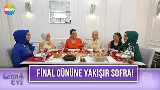 Final gününe yakışır sofra! | Gelin Evi 764. Bölüm