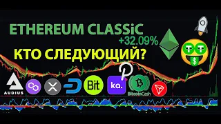 ETC [Ethereum Classic] + 32% 🚀 , ГДЕ СЛЕДУЮЩИЙ ПАМП? [Audio, Kasta, Bit, BCH, XRP, Matic, TRX, Dot]