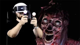 Играем в PS VR на PS4 Pro - очень страшно