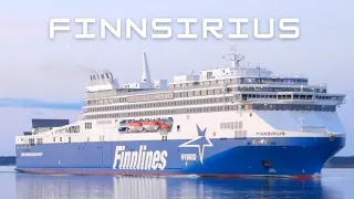 Finnsirius arriving in Port of Naantali 15.9.2023 | Finnlines new cruise ferry M/S Finnsirius