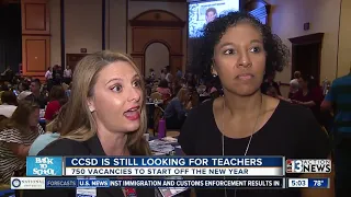 CCSD teacher shortage