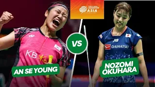 AN Se Young vs Nozomi OKUHARA | Badminton Asia Championships 2024 R32