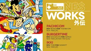 Pachicom / BurgerTime / Ikki retrospective: Gambling, gamboling, grumbling | NES Works Gaiden #047