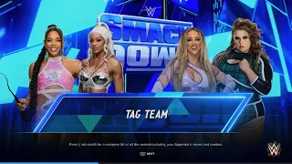 Jade Cargill and Bianca Belair vs Chelsea Green and Piper Niven