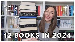 2024 TBR // 12 Books To Read in 2024