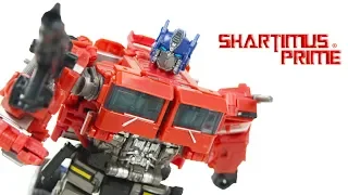 Transformers Optimus Prime Bumblebee Movie Voyager Class Studio Series 38 Hasbro Movie Figure Review