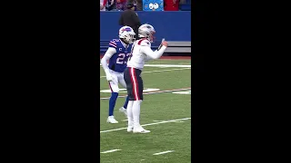 Rasul Douglas intercepts the Bailey Zappe pass vs. New England Patriots