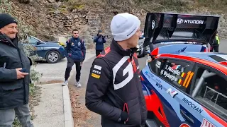 WRC 2023 PURE SOUND - Moments before a Montecarlo SS start | 4k 60 fps