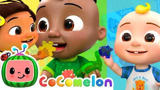 Colors Song (with Jello) Nonstop 10 min loop | CoComelon | Moonbug Kids - Color Time