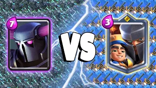 PEKKA Vs LITTLE PRINCE - Clash Royale Battle