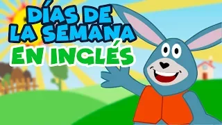 Días de la semana en INGLÉS para niños