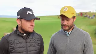 Jamie Dornan & Tyrrell Hatton - After Round 3 of Alfred Dunhill Links 2017