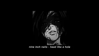 nine inch nails - head like a hole 【𝐬𝐥𝐨𝐰𝐞𝐝 & 𝐫𝐞𝐯𝐞𝐫𝐛】